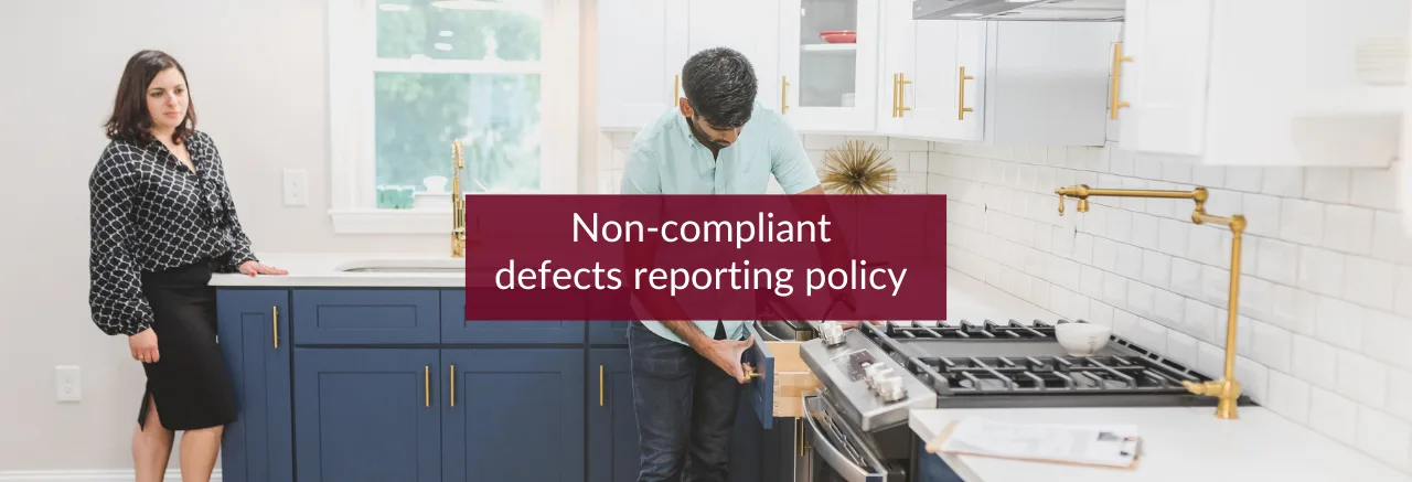 Macdp Not A Defect Code Non-compliant defects reporting policy - Consumer Code